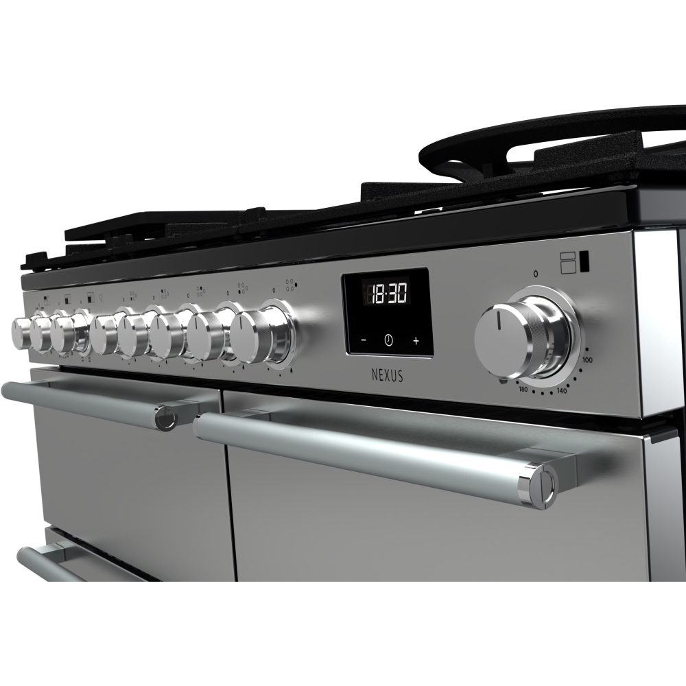 Rangemaster NEX100DFSTST/CM1 100cm Dual Fuel Range Cooker