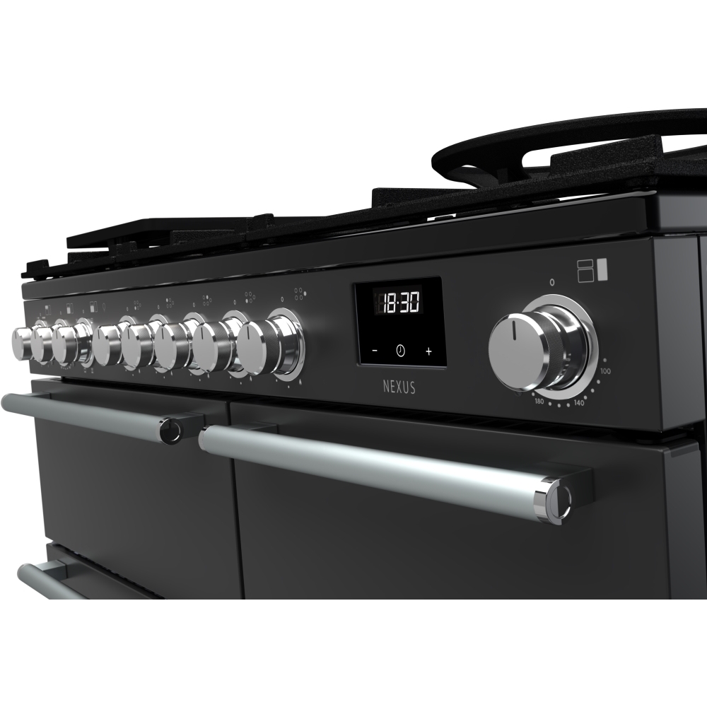 Rangemaster NEX100DFPCBL/CM1 100cm Dual Fuel Range Cooker