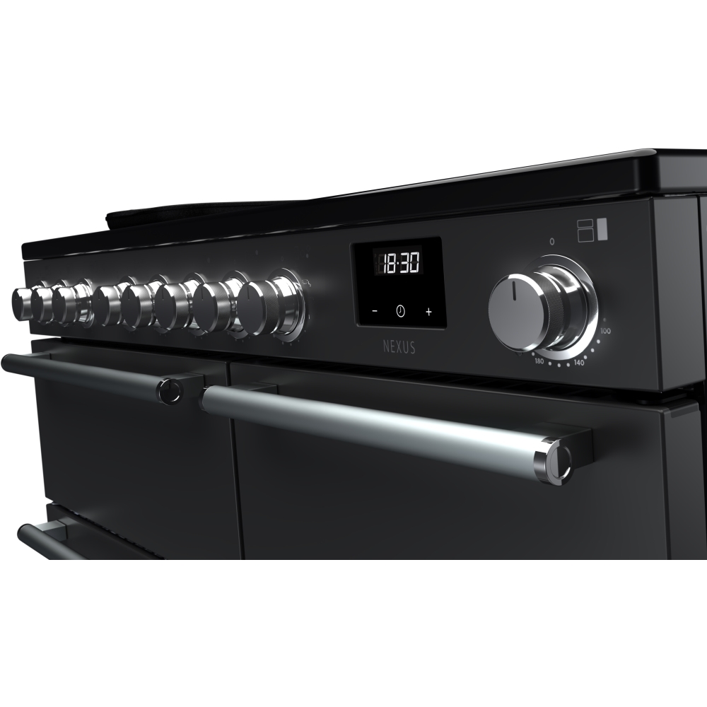 Rangemaster NEX100EIPCBL/CM1 100cm Induction Range Cooker