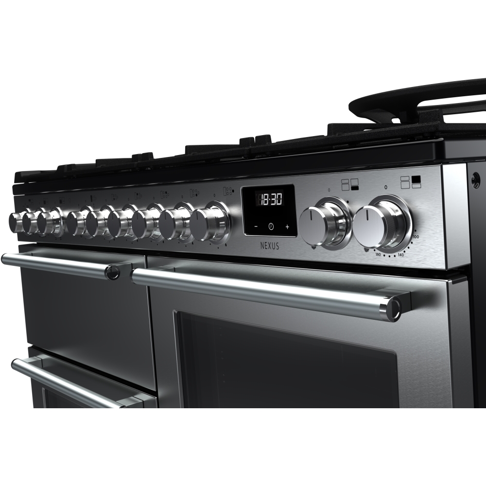 Rangemaster NEXO110DFSTST/CM1 110cm Dual Fuel Range Cooker