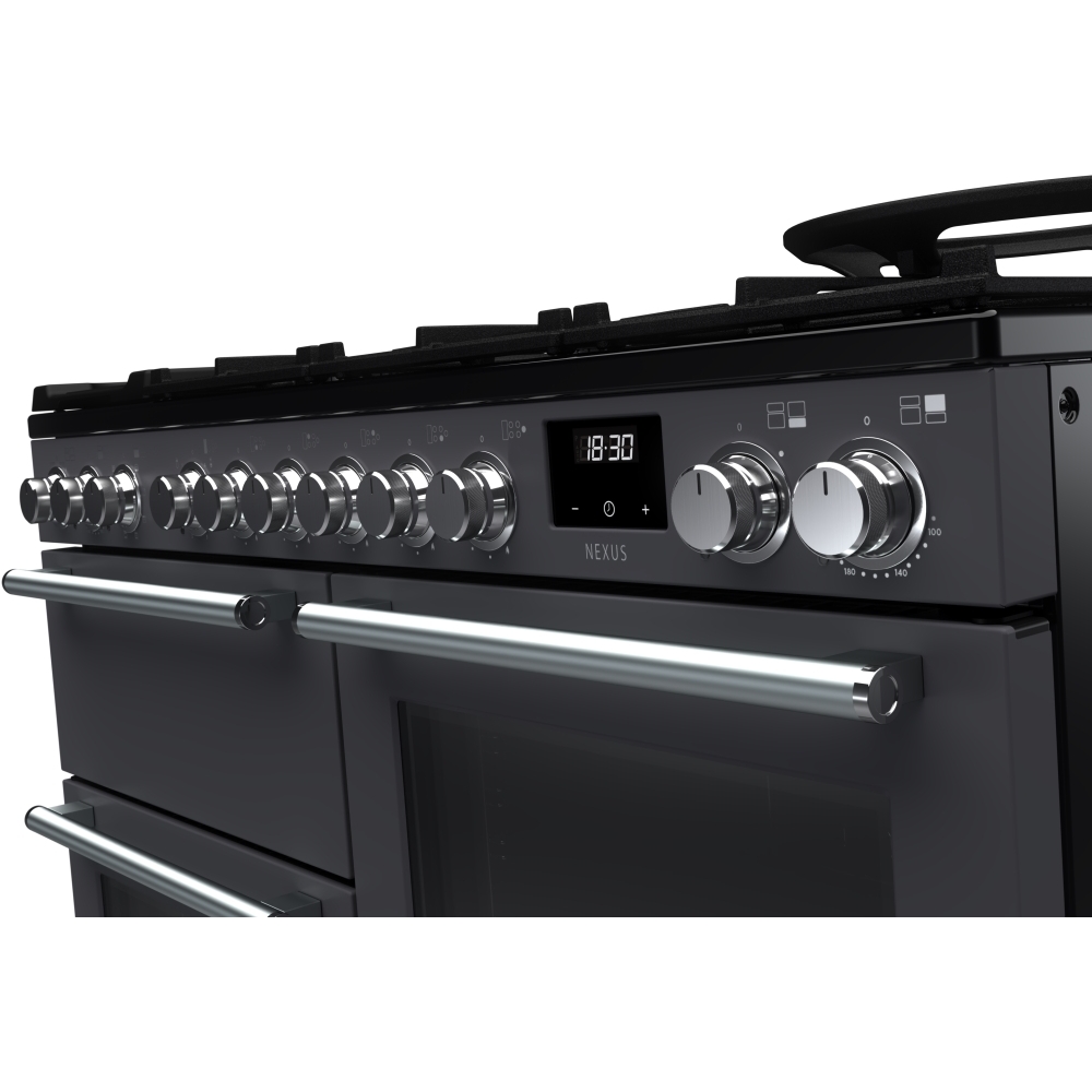 Rangemaster NEXO110DFPSLT/CM1 110cm Dual Fuel Range Cooker