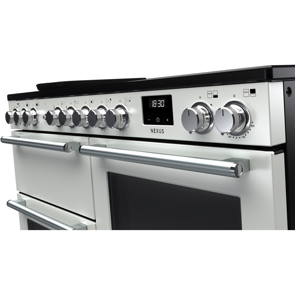 Rangemaster NEXO110EIPWHT/CM1 110cm Induction Range Cooker
