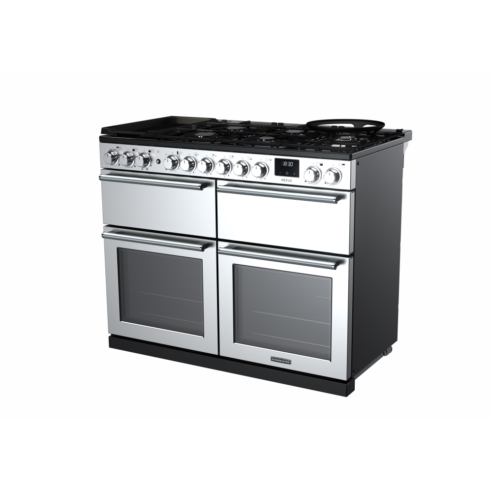 Rangemaster NEXB110DFSTST/CM1 110cm Dual Fuel Range Cooker