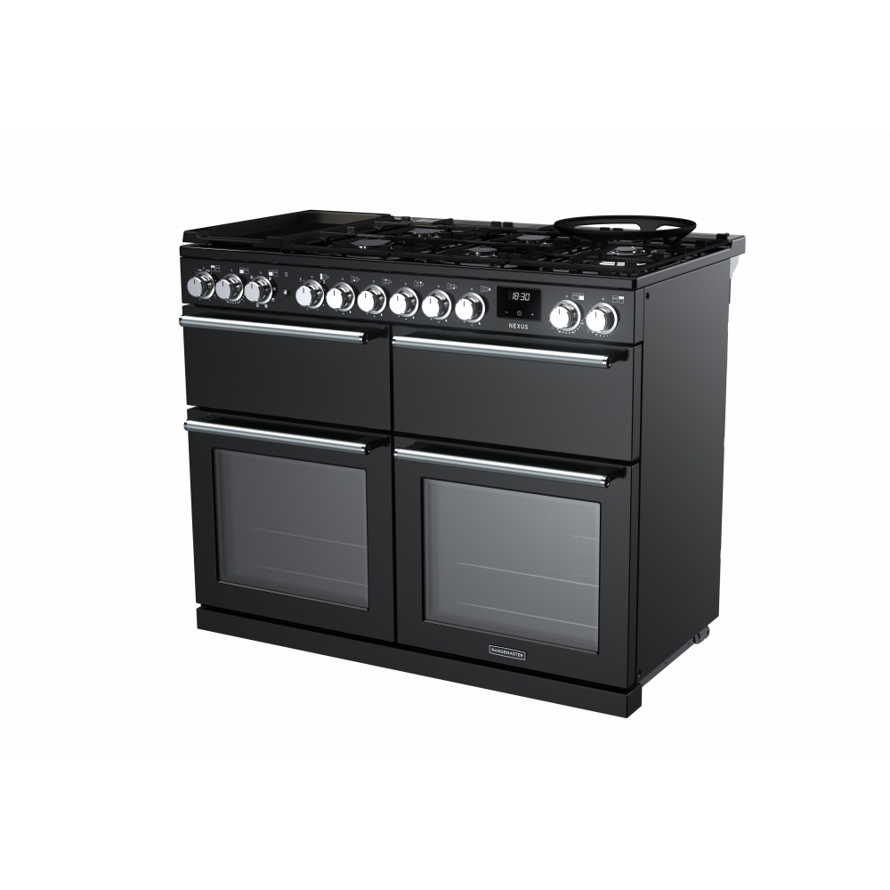 Rangemaster NEXB110DFPGBL/CM1 110cm Dual Fuel Range Cooker