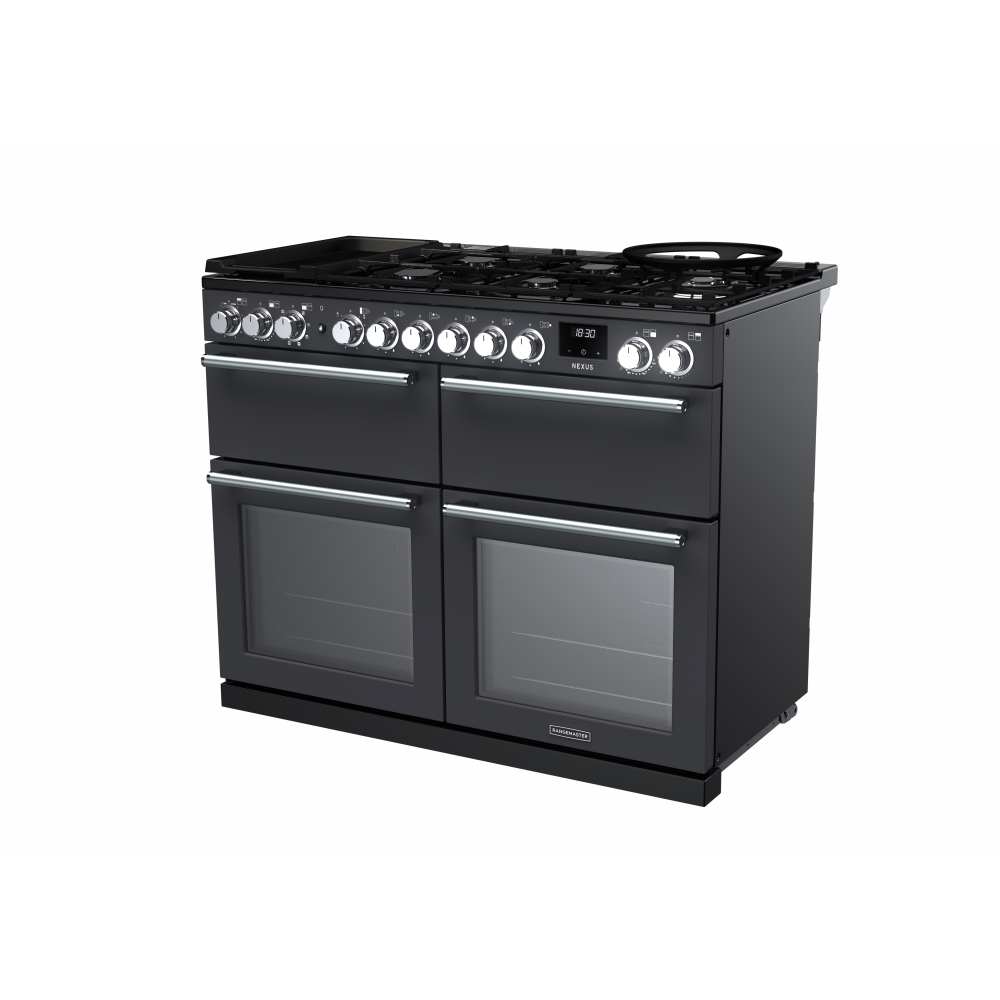 Rangemaster NEXB110DFPSLT/CM1 110cm Dual Fuel Range Cooker