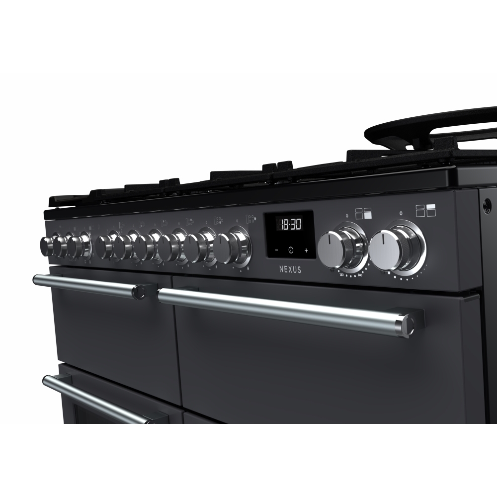 Rangemaster NEXB110DFPSLT/CM1 110cm Dual Fuel Range Cooker