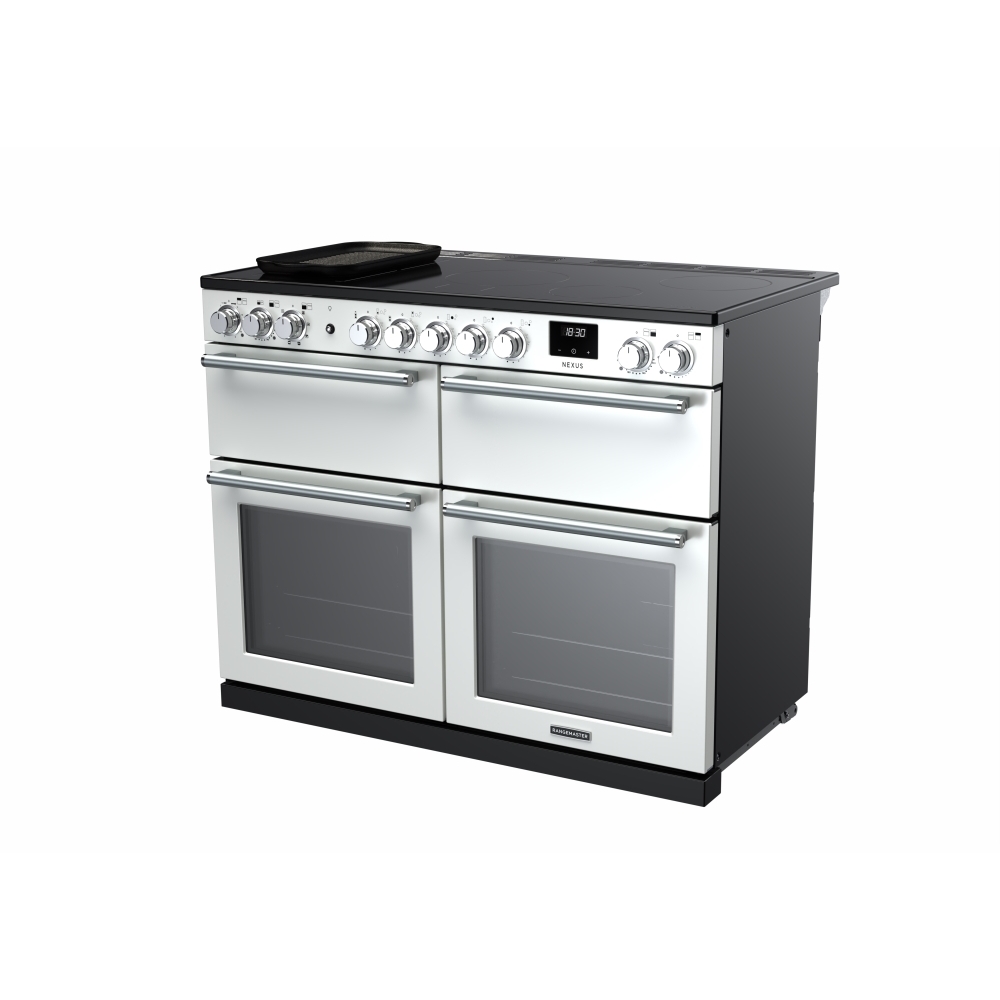 Rangemaster NEXB110EIPWHT/CM1 110cm Induction Range Cooker