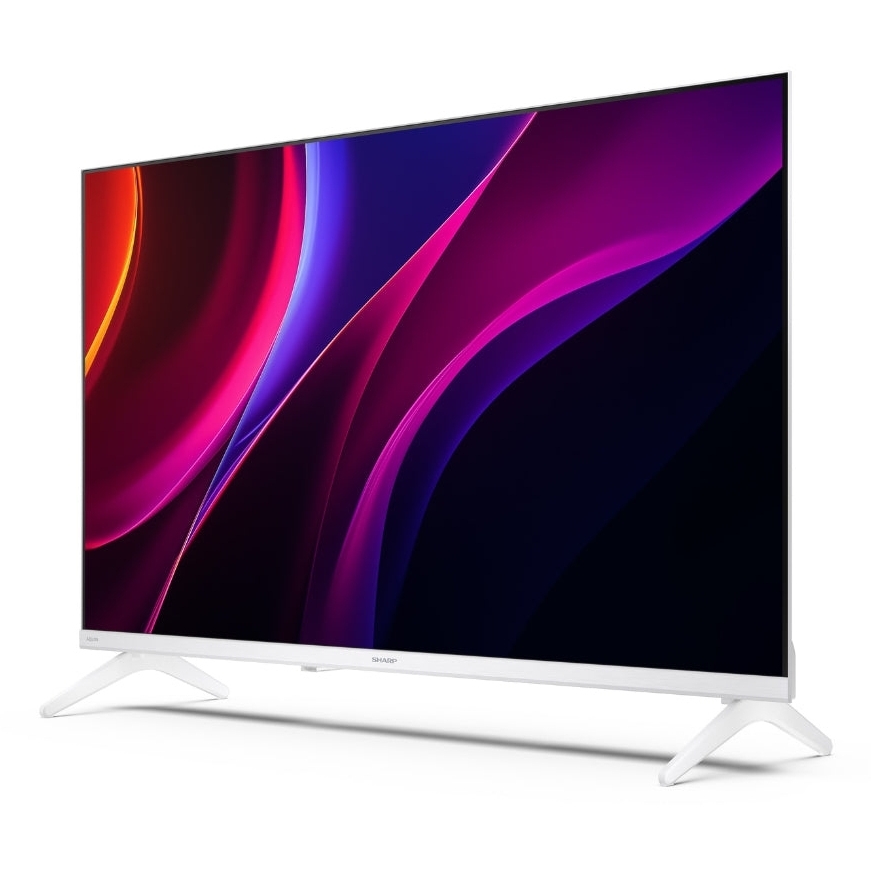 Sharp 1T-C32HE2245KW 32" LED Smart Television, HD Ready, White, E Rated