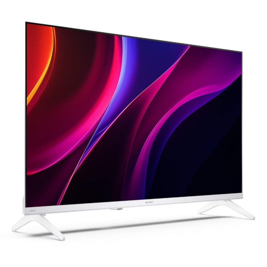 Sharp 1T-C32HE2245KW 32" LED Smart Television, HD Ready, White, E Rated
