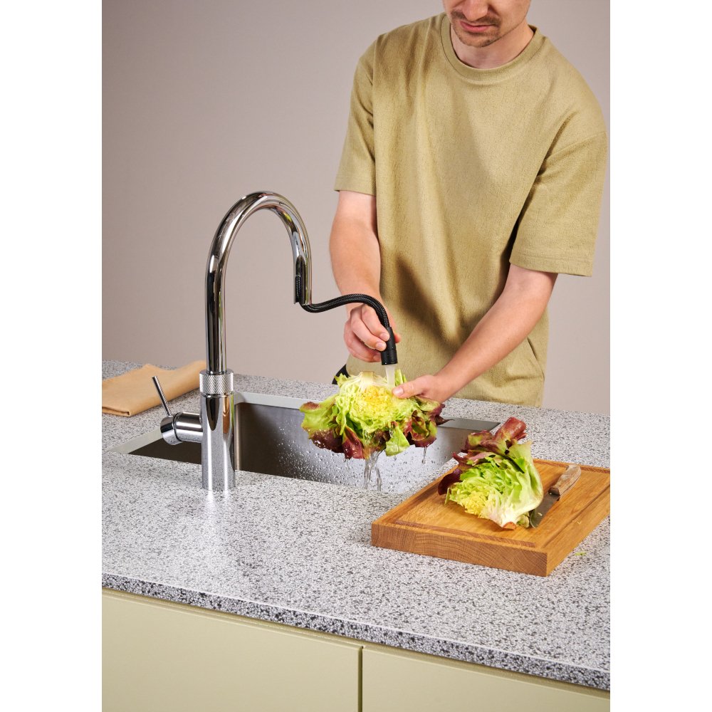 Quooker 2.0FXRCHR Flex Round Tap (Tap Only), Chrome