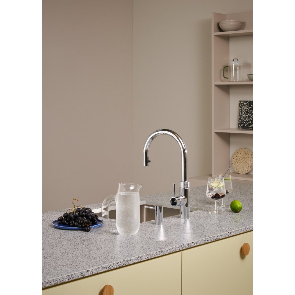 Quooker 2.0FXRCHR Flex Round Tap (Tap Only), Chrome