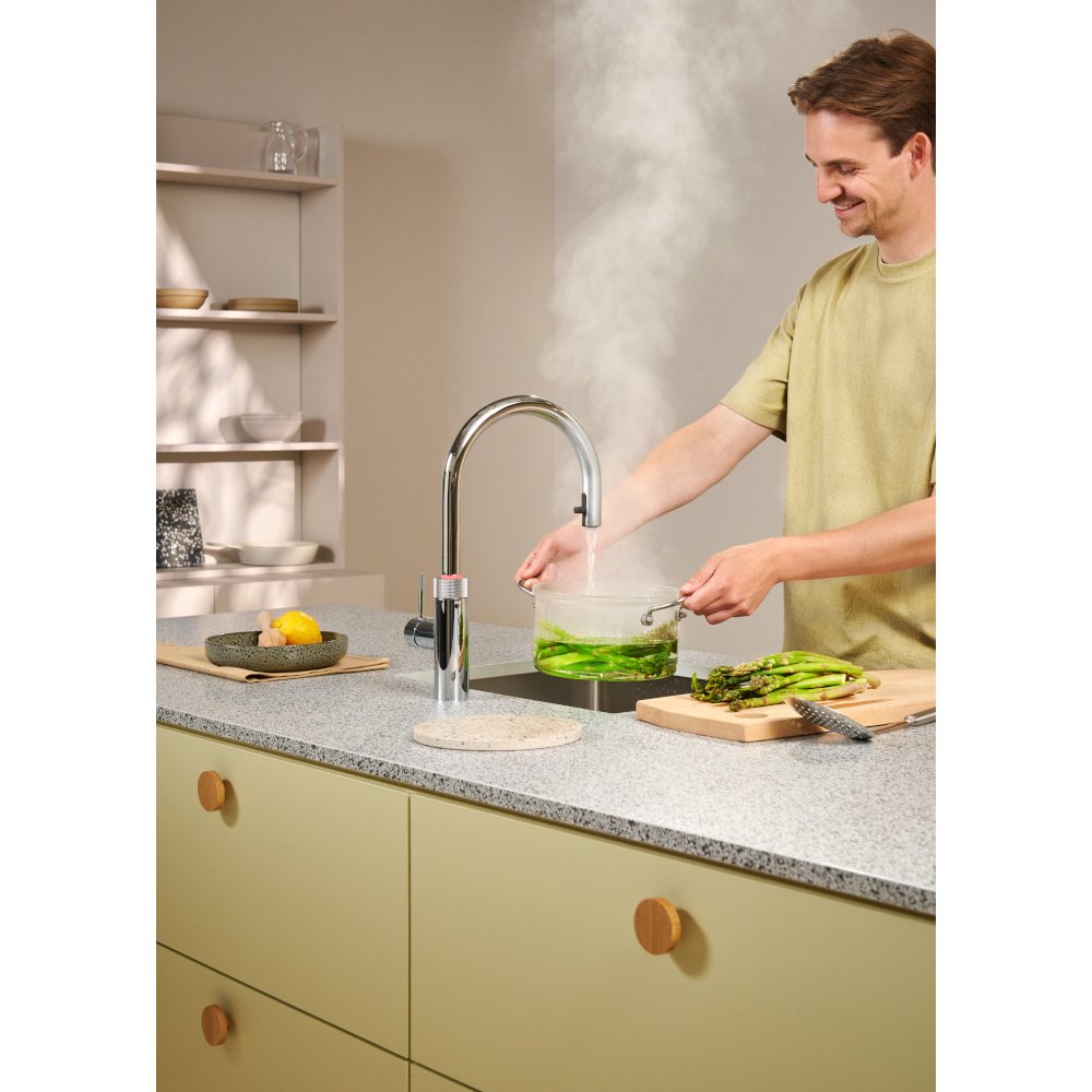 Quooker 2.0FXRCHR Flex Round Tap (Tap Only), Chrome