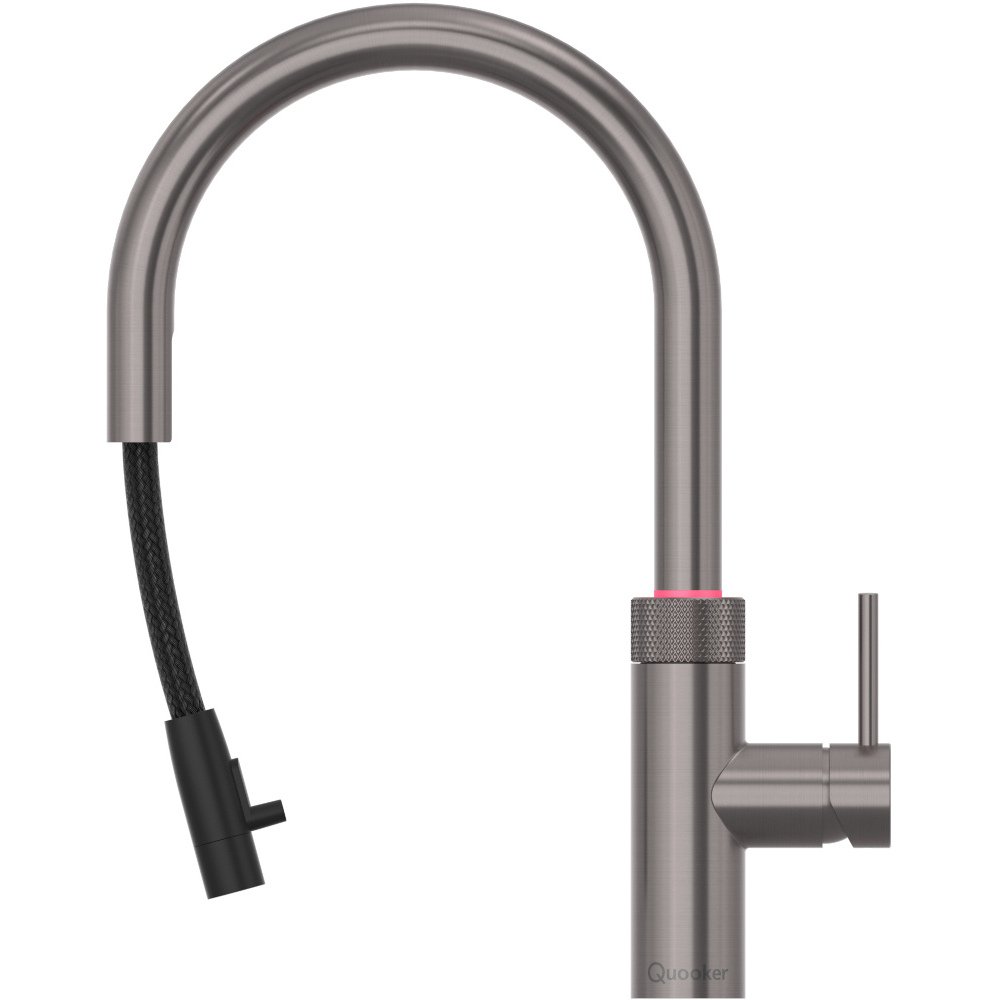 Quooker 2.0FXRGME Flex Round Tap (Tap Only), Gunmetal