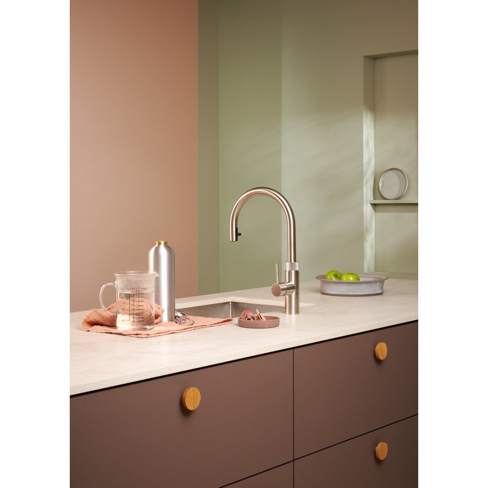 Quooker 2.0FXRSST Flex Round Tap (Tap Only), Stainless Steel