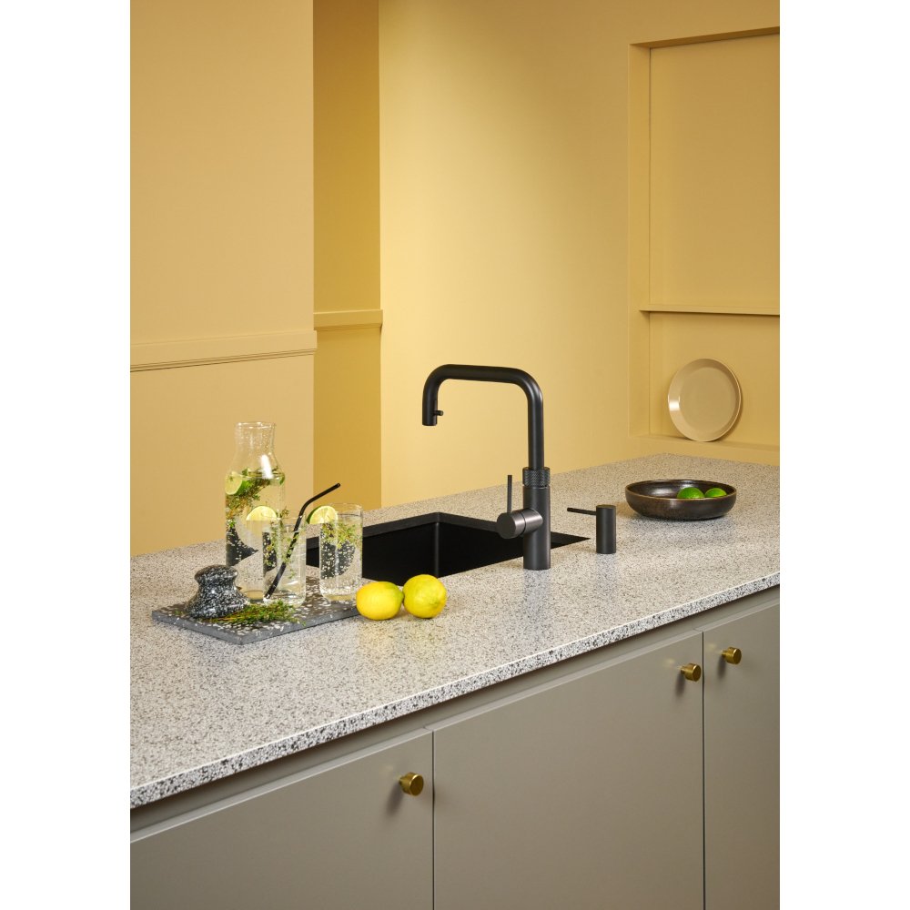 Quooker 2.0FXSBLK Flex Square Tap (Tap Only), Black