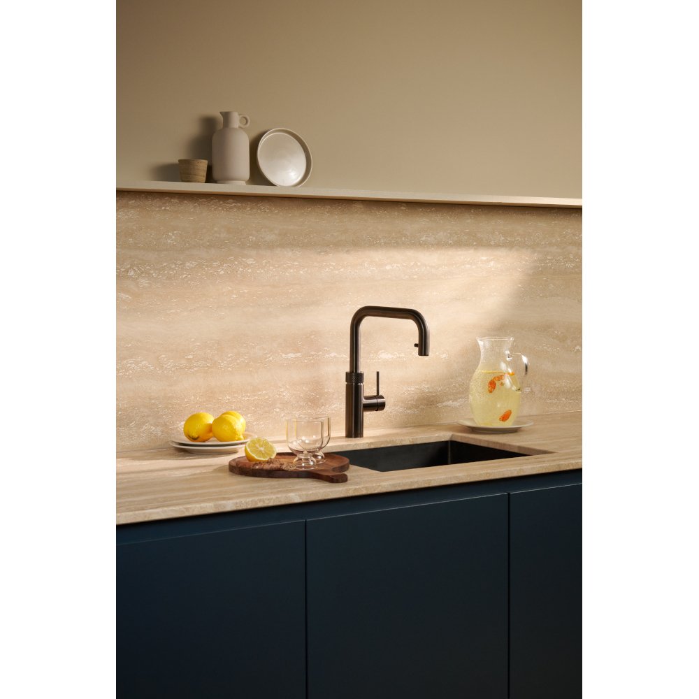 Quooker 2.0FXSGME Flex Square Tap (Tap Only), Gunmetal