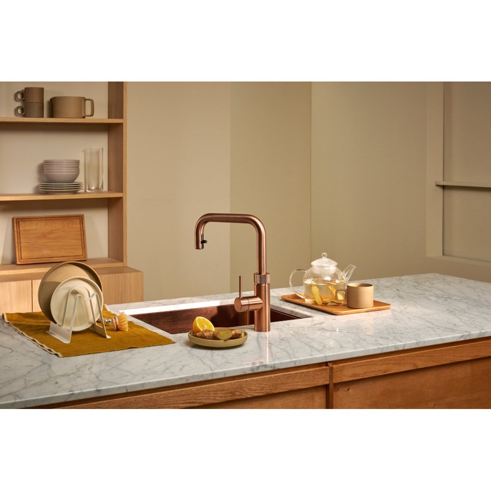 Quooker 2.0FXSRCO Flex Square Tap (Tap Only), Rose Copper