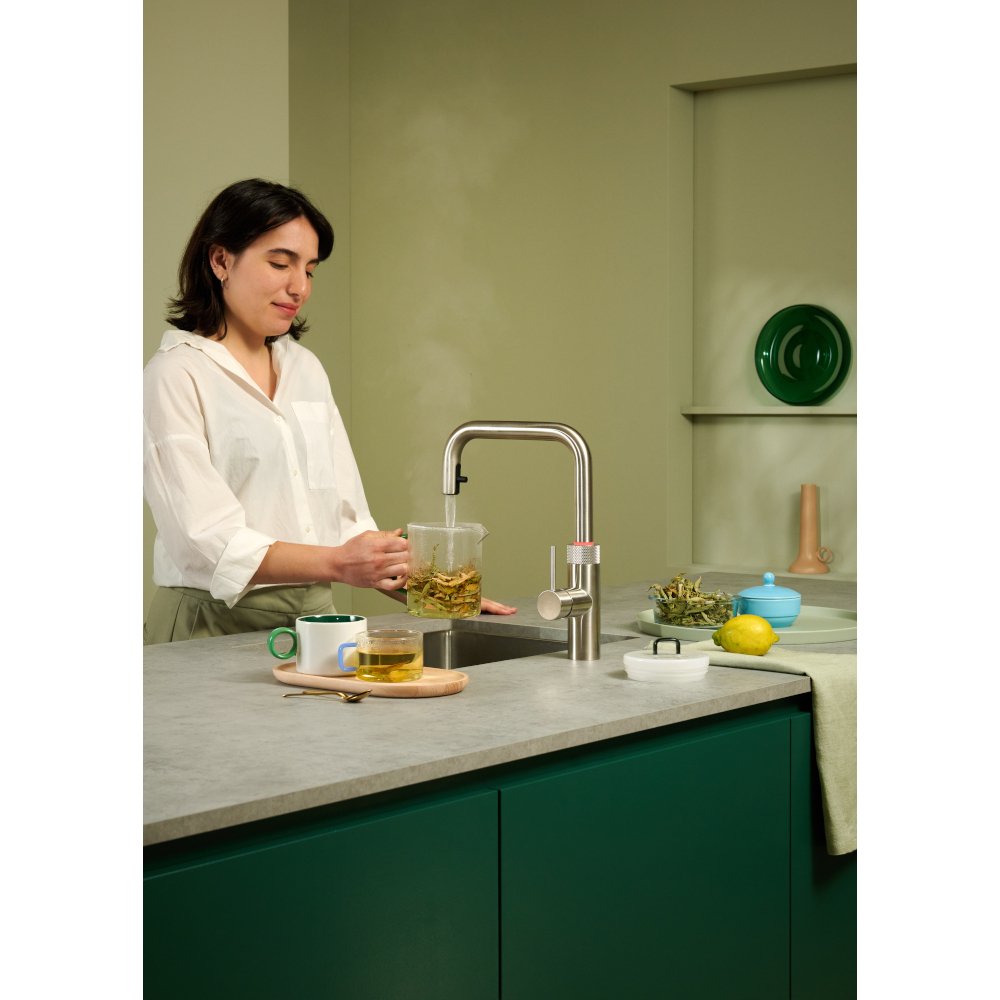 Quooker 2.0FXSSST Flex Square Tap (Tap Only), Stainless Steel