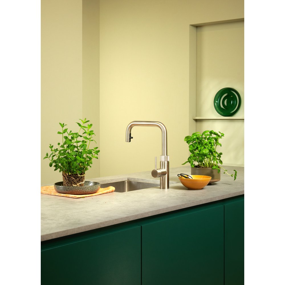 Quooker 2.0FXSSST Flex Square Tap (Tap Only), Stainless Steel