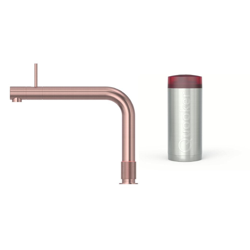 Quooker 2.2+FRONTRCO 3 in 1 Front Tap with COMBI+ Tank, Rose Copper