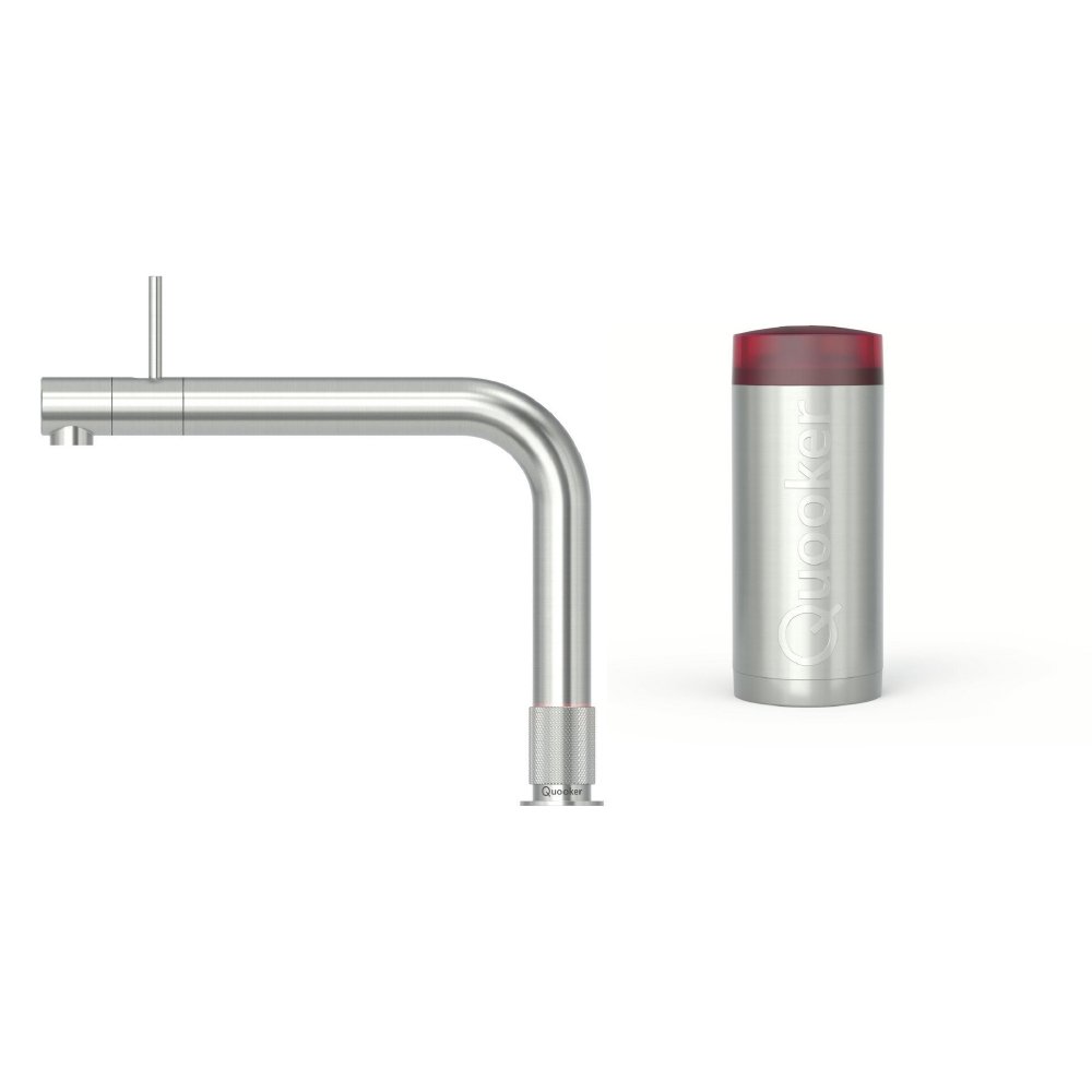 Quooker 2.2+FRONTRVS 3 in 1 Front Tap with COMBI+ Tank, Stainless Steel
