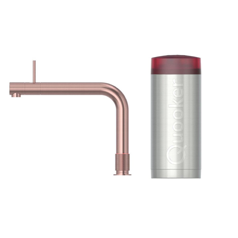 Quooker 2.2FRONTRCO 3 in 1 Front Tap with COMBI Tank, Rose Copper