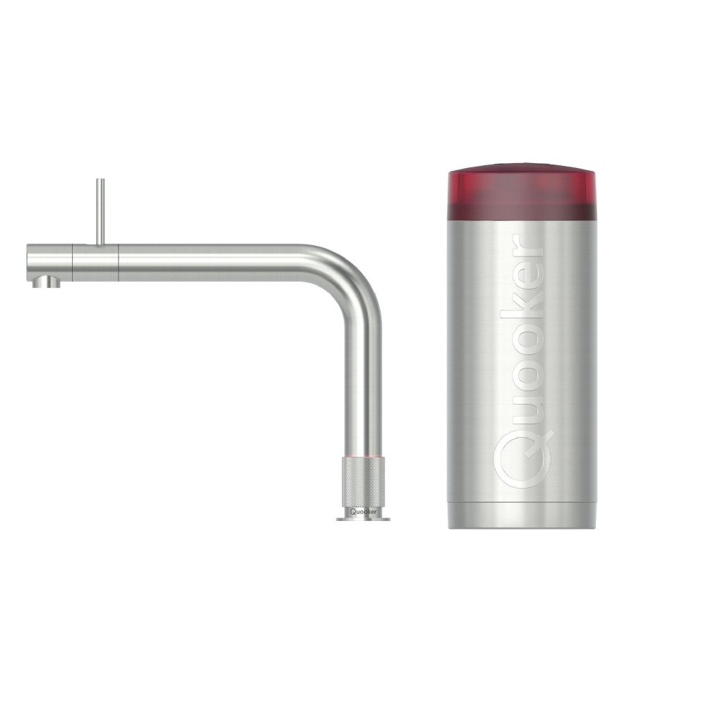 Quooker 2.2FRONTRVS 3 in 1 Front Tap with COMBI Tank, Stainless Steel