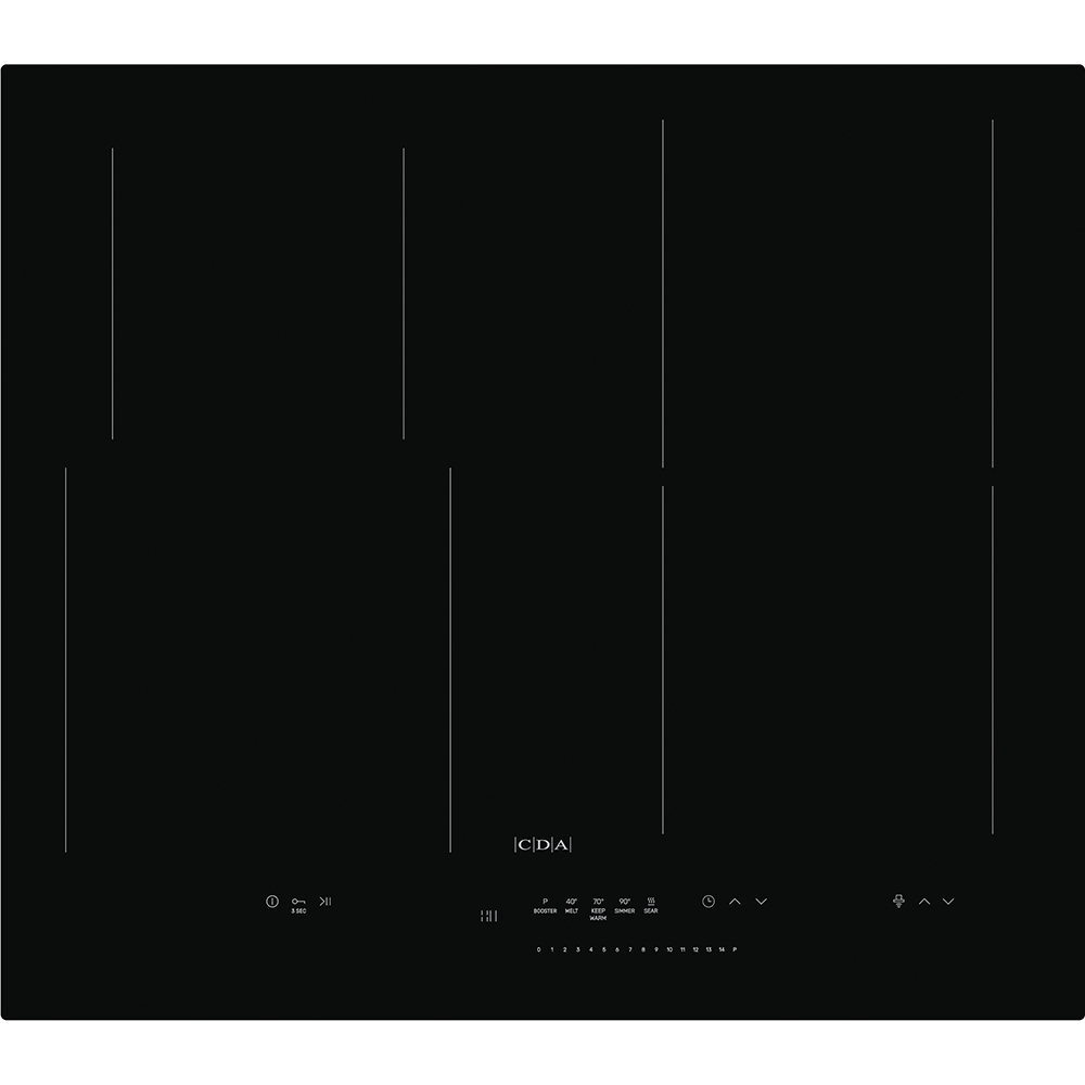 CDA HN6860FR 59cm Induction Hob, Black