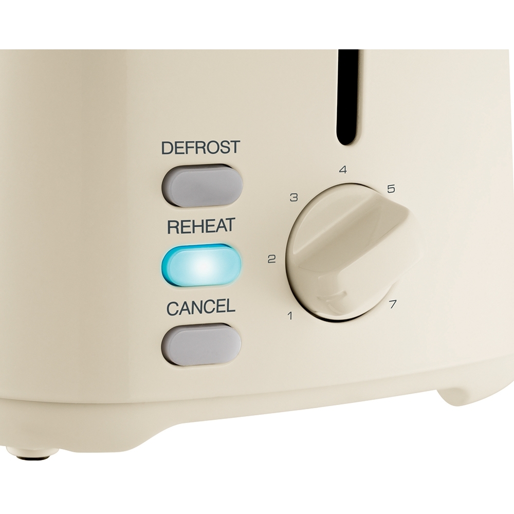 Morphy Richards 222065 Equip Toaster, 2 Slice, Cream