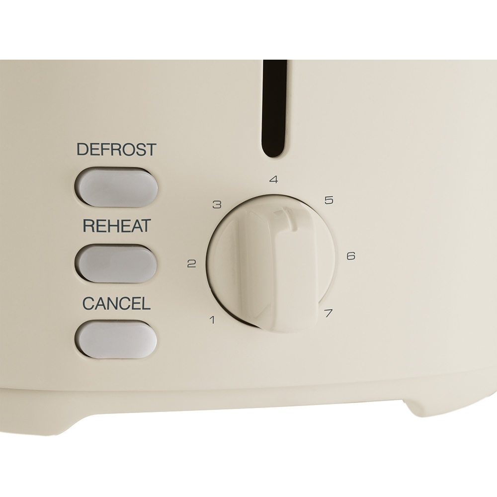 Morphy Richards 222065 Equip Toaster, 2 Slice, Cream