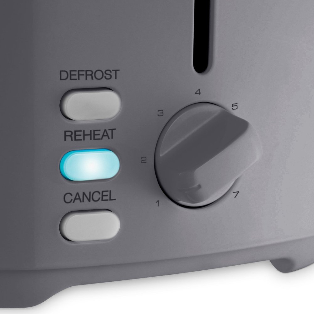 Morphy Richards 222068 Equip Toaster, 2 Slice, Grey