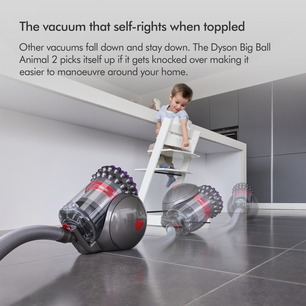 Dyson Big Ball Multi-Floor 2 Cylinder Vacuum Cleaner, Grey