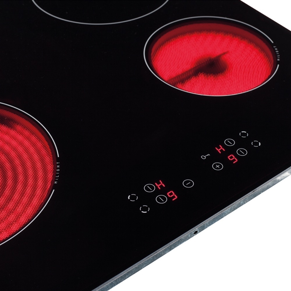 Amica ACH6420FR 58cm Ceramic Hob, Black