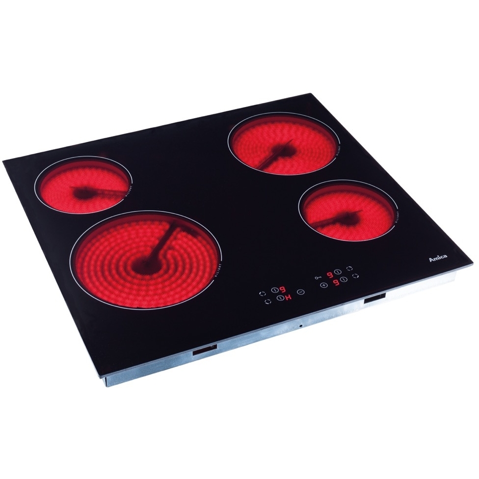 Amica ACH6420FR 58cm Ceramic Hob, Black