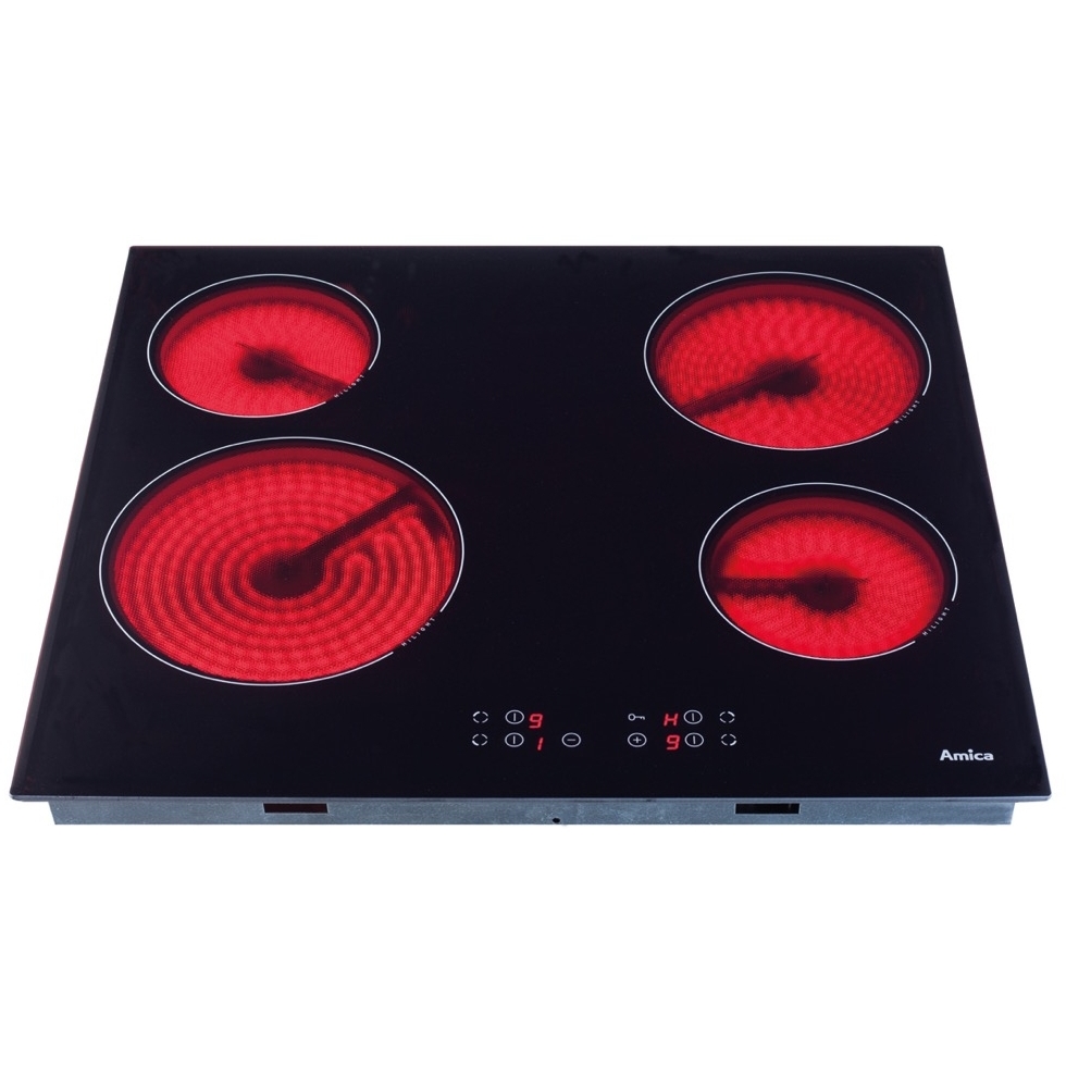 Amica ACH6420FR 58cm Ceramic Hob, Black