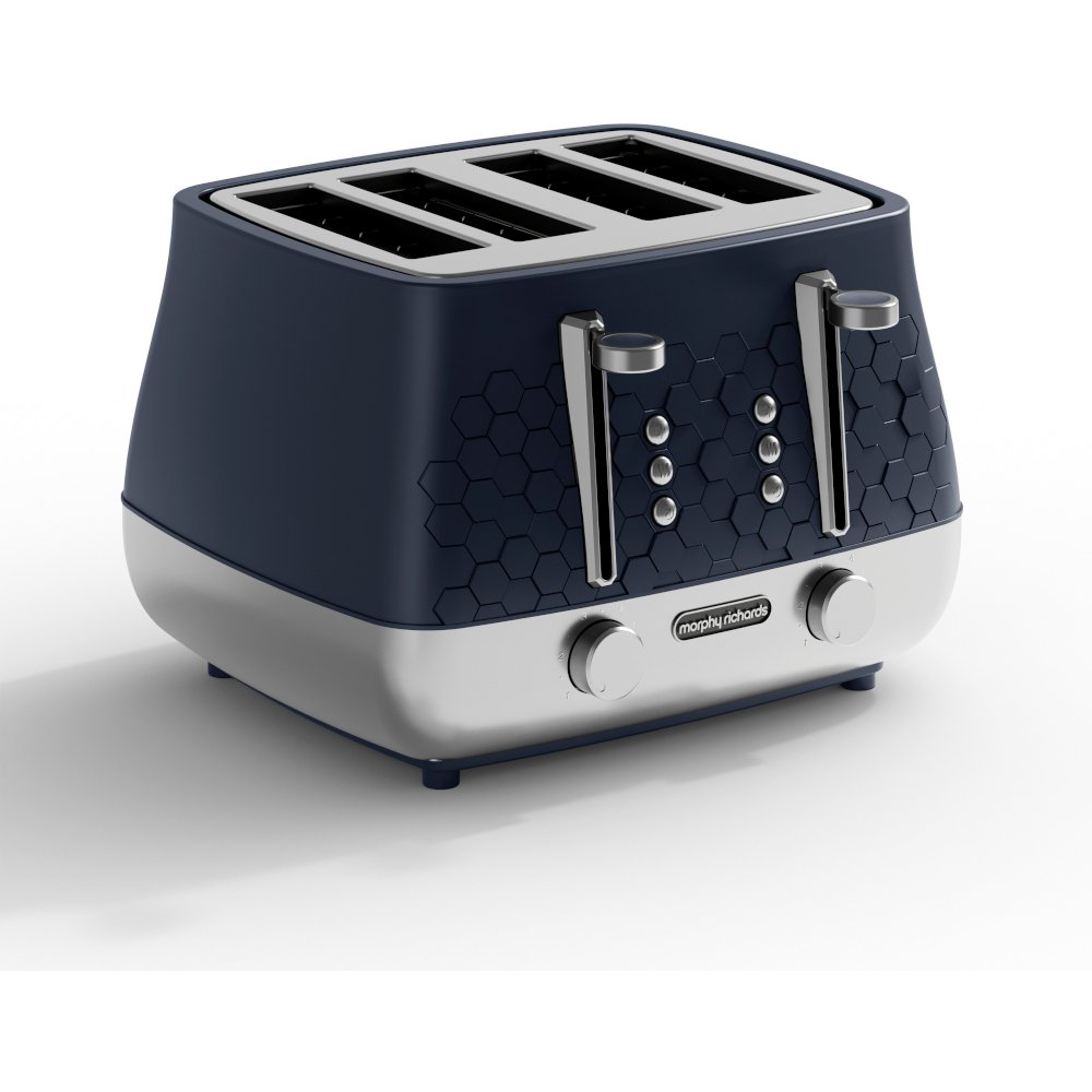 Morphy Richards 243021 Toaster, 4 Slice, Blue