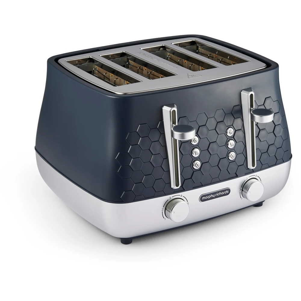 Morphy Richards 243021 Toaster, 4 Slice, Blue