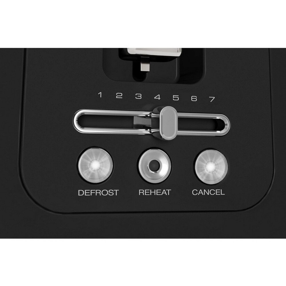 Morphy Richards 245744 Signature Retro Toaster, 4 Slice, Black