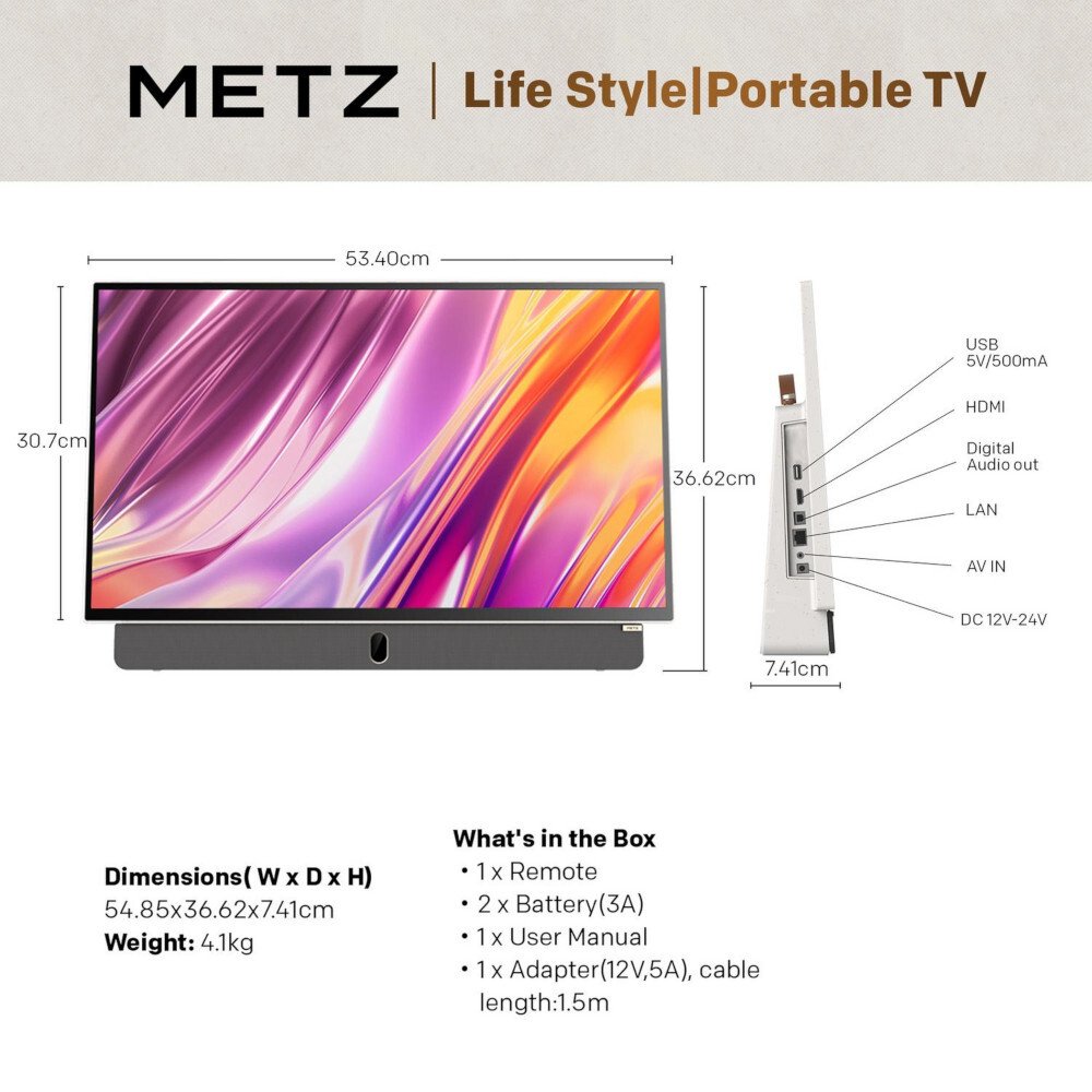 Metz 24MPE7002Z 24" Television