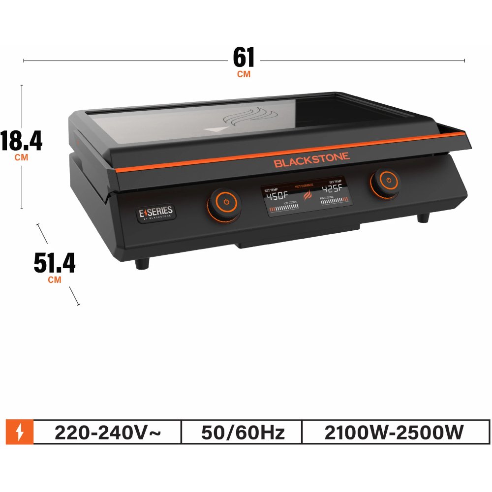 Blackstone 8001EU E-Series 22" Tabletop Electric Griddle
