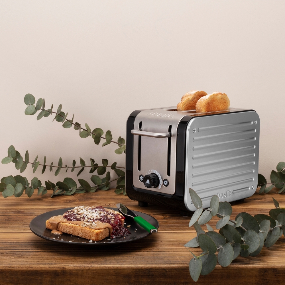 Dualit 26505 Architect Toaster, 2 Slice, Black
