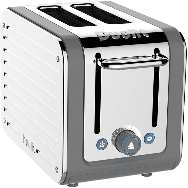 Dualit 26526 Architect Toaster, 2 Slice, Grey