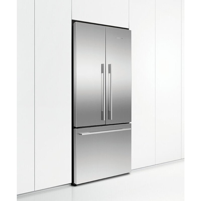 Fisher & Paykel RF610ADJX7 Series 7 American Fridge Freezer,  Plumbed, Stainless Steel, E Rated