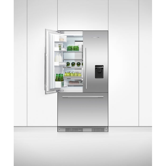 Fisher & Paykel RS90AU3 Integrated American Fridge Freezer, E Rated,  Plumbed