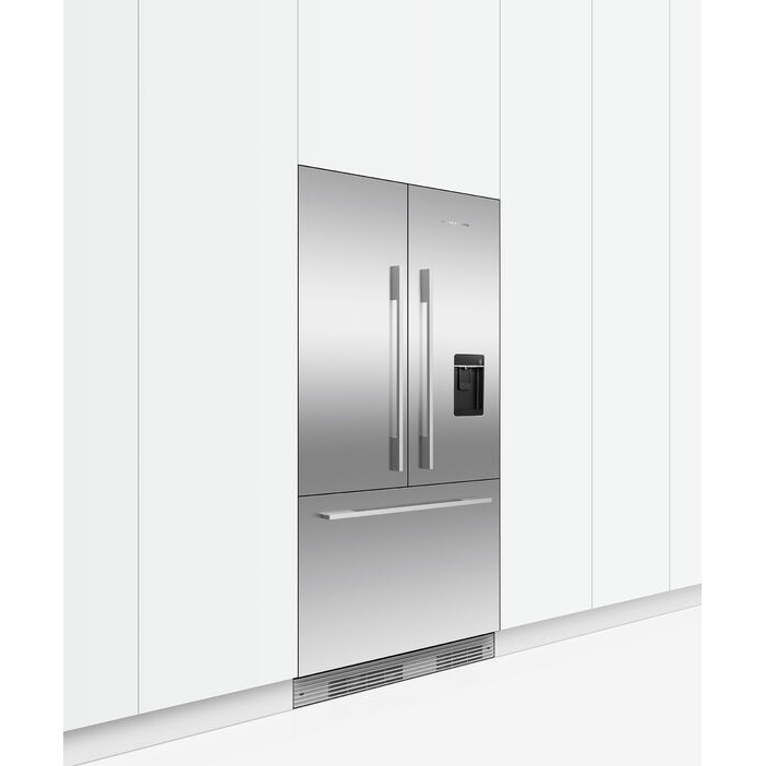 Fisher & Paykel RS90AU3 Integrated American Fridge Freezer, E Rated,  Plumbed