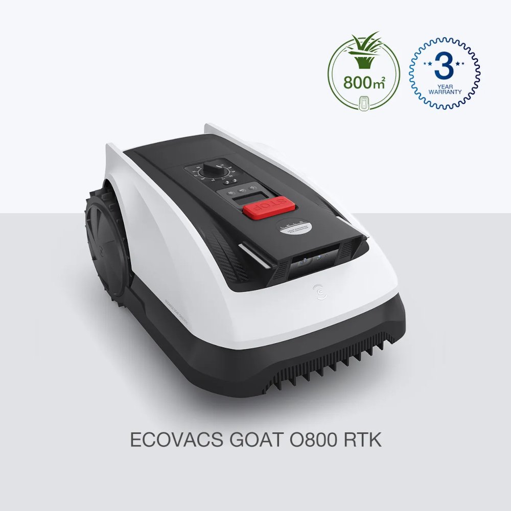 Ecovacs GOAT O800 RTK Robotic Lawn Mower