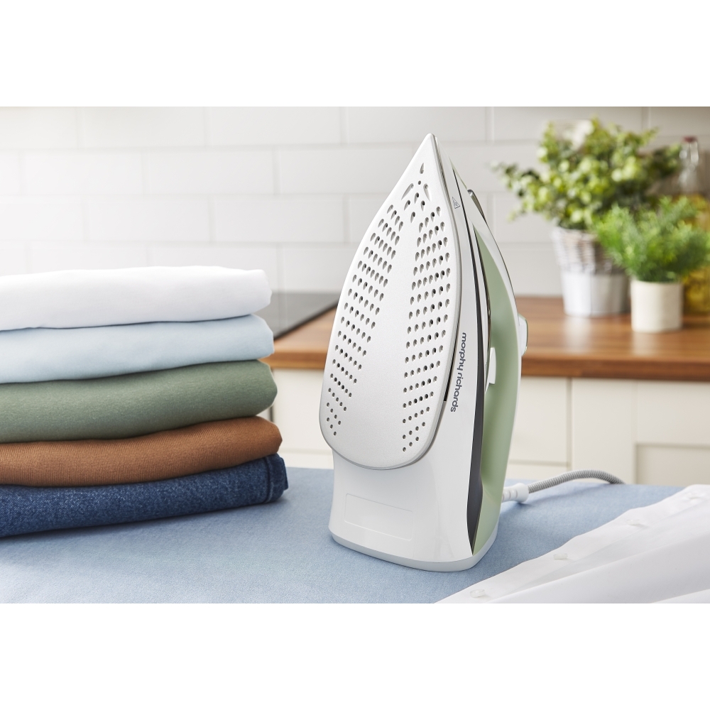 Morphy Richards 302010 Steam Flow 2400W Turbo Steam Iron, Green