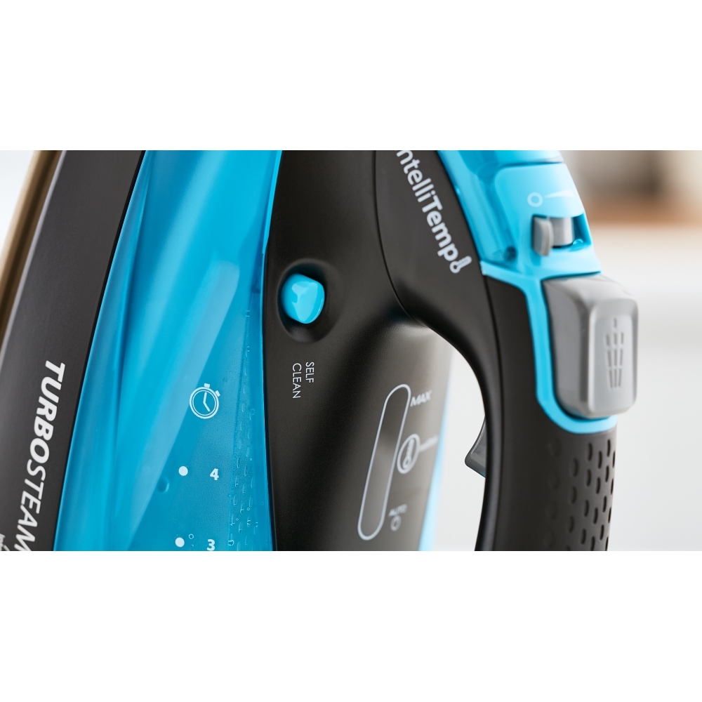 Morphy Richards 303210 Turbosteam 3100W Pro Digital Intellitemp Iron, Blue