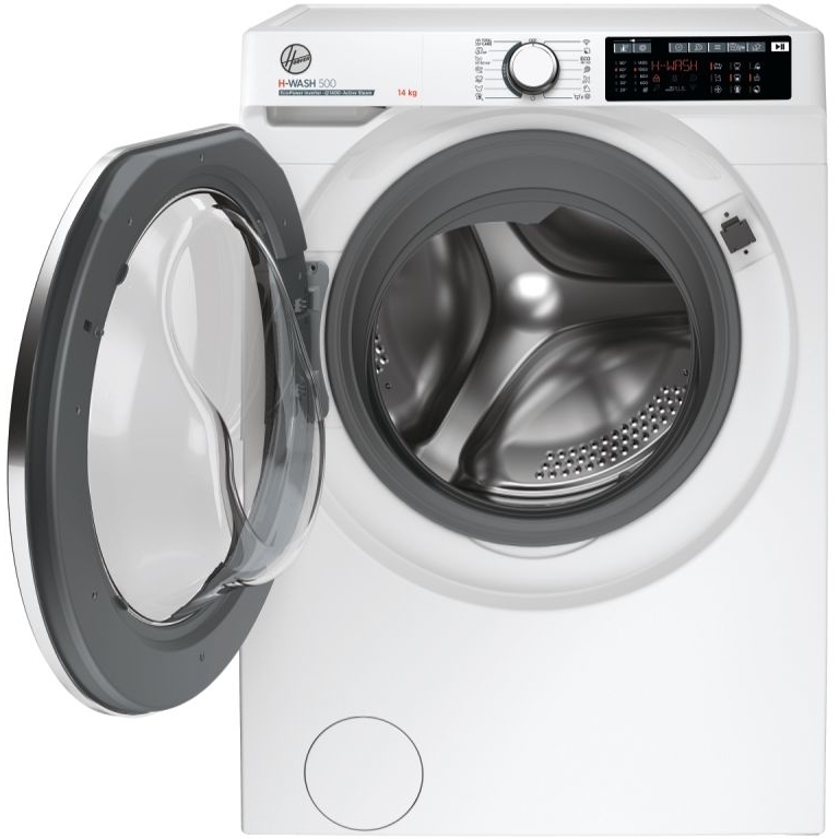 Hoover HW 414AMC/1-80 Washing Machine, 14kg, 1400 Spin, White, A Rated