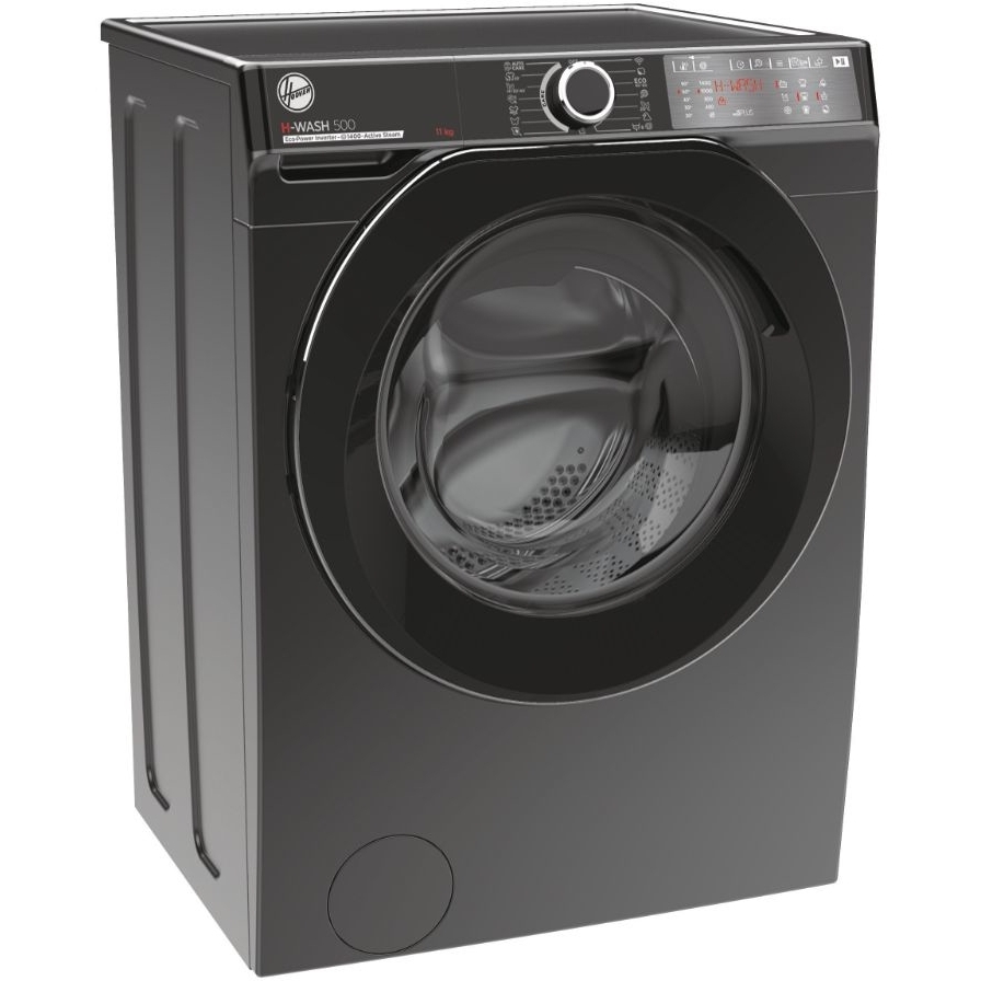 Hoover HWB411AMBCR Washing Machine, 11kg, 1300 Spin, Grey, A Rated